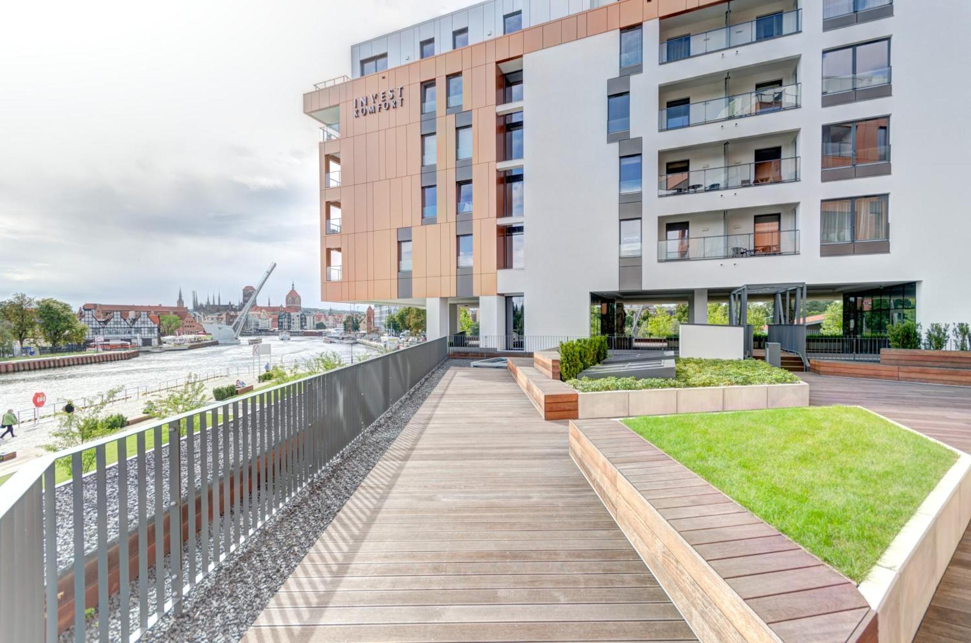 Brabank Riverside - Sauna, Business & Gym By Downtown Apartments Гданьск Экстерьер фото